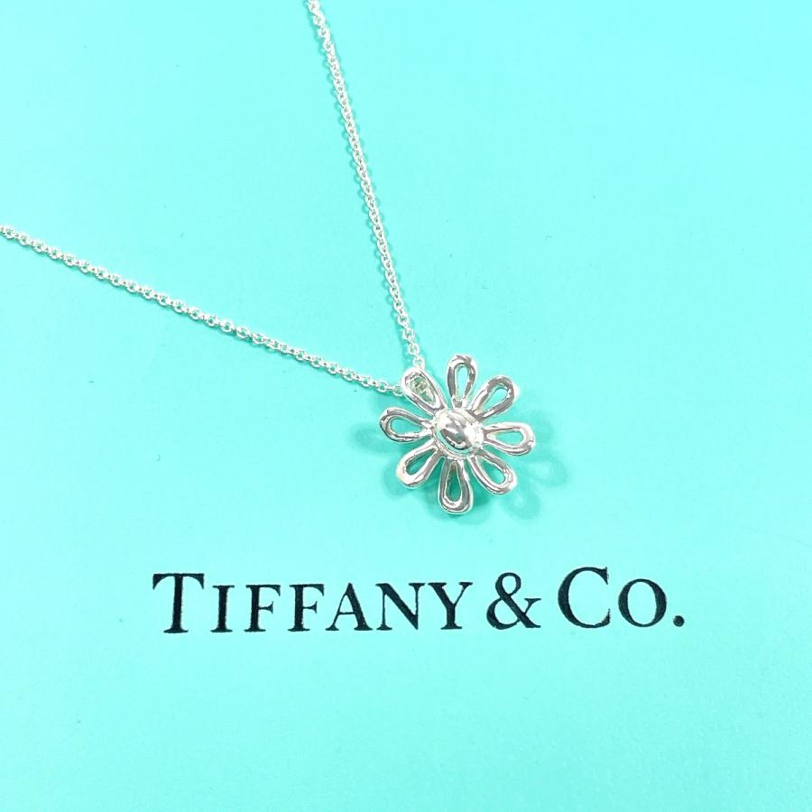 Tiffany&Co デイジー 花 ネックレストップのみ シルバー TIFFANY&Co.（ティファニー） ネックレス デイジー フラワー 花