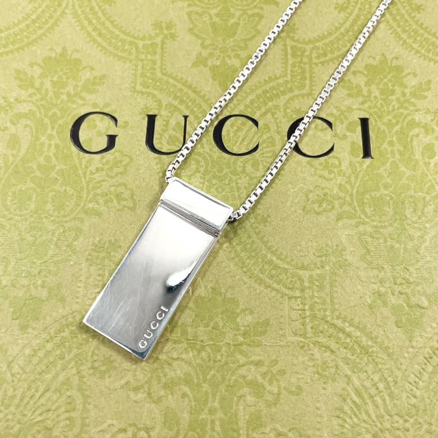 ✨GUCCI✨グッチ✨シルバー925✨プレート✨ヴィンテージ✨ネックレス✨ GUCCI（グッチ） ネックレス プレート シルバー925 ユニセックス