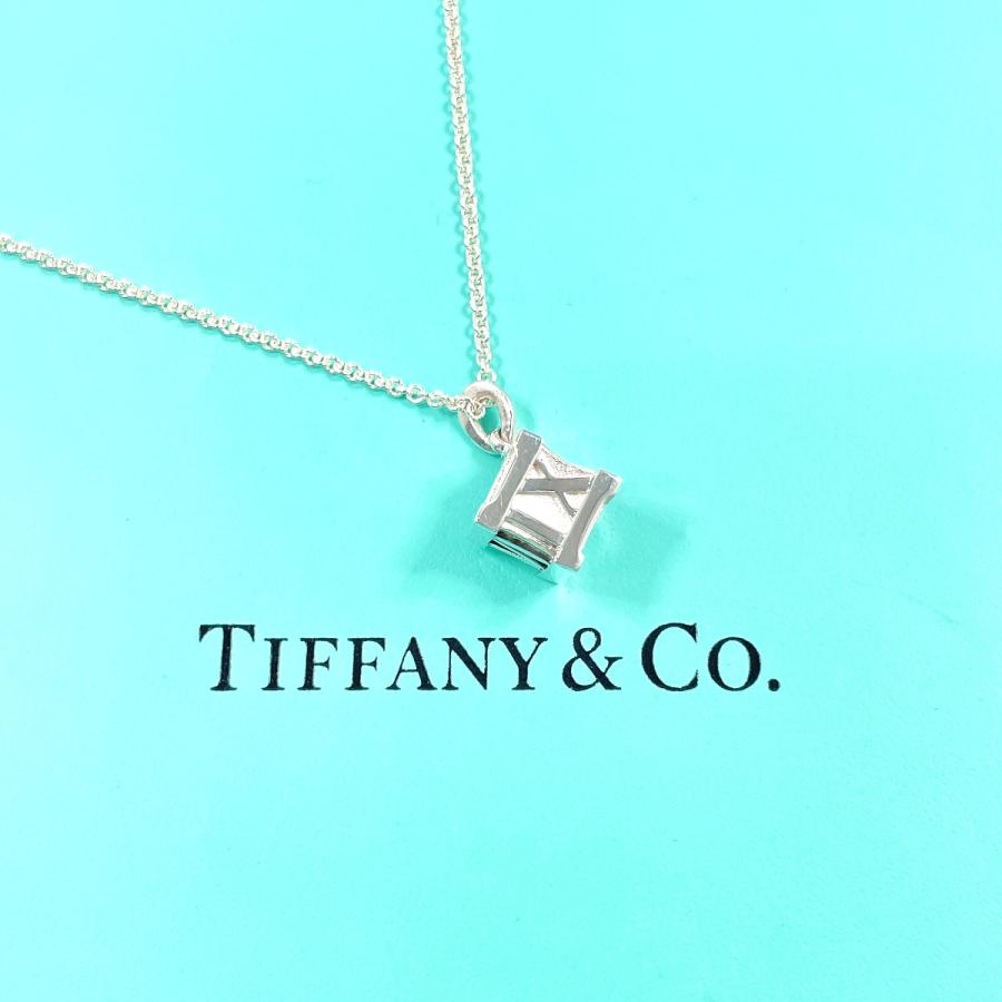 Tiffany & Co. アトラス キューブ ネックレス　シルバー925 TIFFANY&Co.（ティファニー） ネックレス アトラス キューブ シルバー