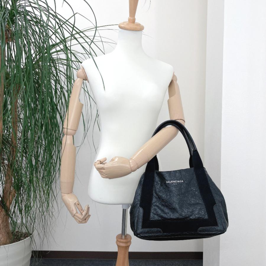 BALENCIAGA バレンシアガ トートバッグ 339933 ネイビー カバス BALENCIAGA バレンシアガ トートバッグ 339933 ネイビー カバス