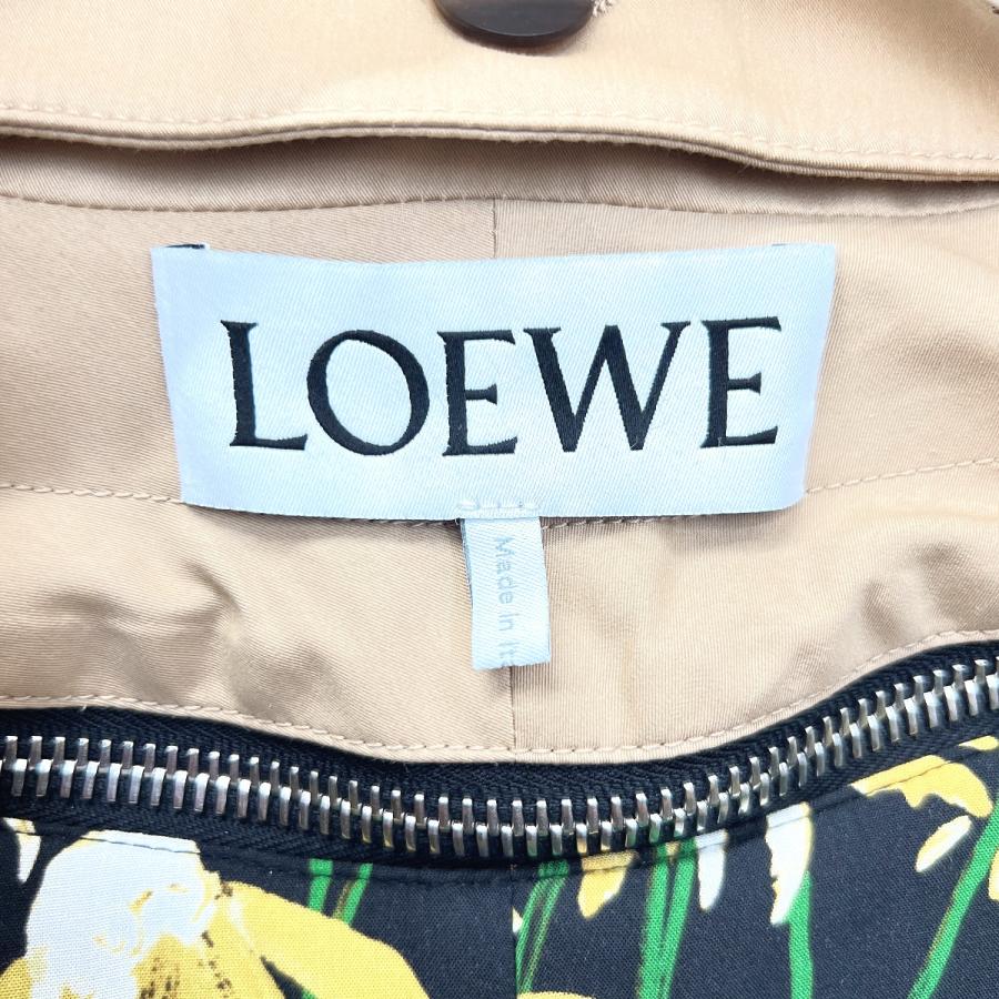 LOEWE（ロエベ） トレンチコート 1719478 ダブルレイヤー コットン