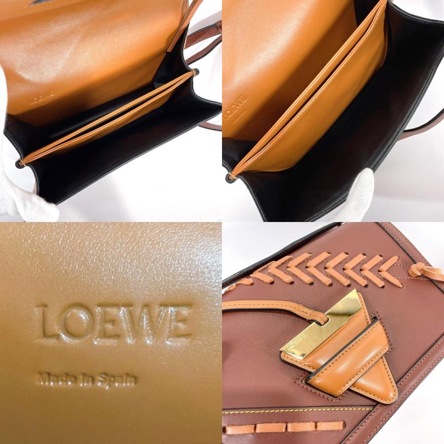 LOEWE ロエベ ショルダーバッグ 2WAY バルセロナ レース レザー
