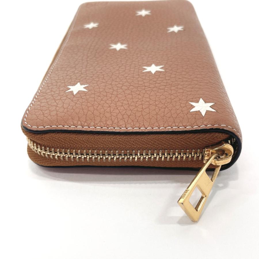 LOEWE（ロエベ） 長財布 スター アナグラム ラウンドファスナー レザー