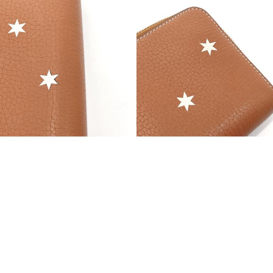 LOEWE（ロエベ） 長財布 スター アナグラム ラウンドファスナー レザー