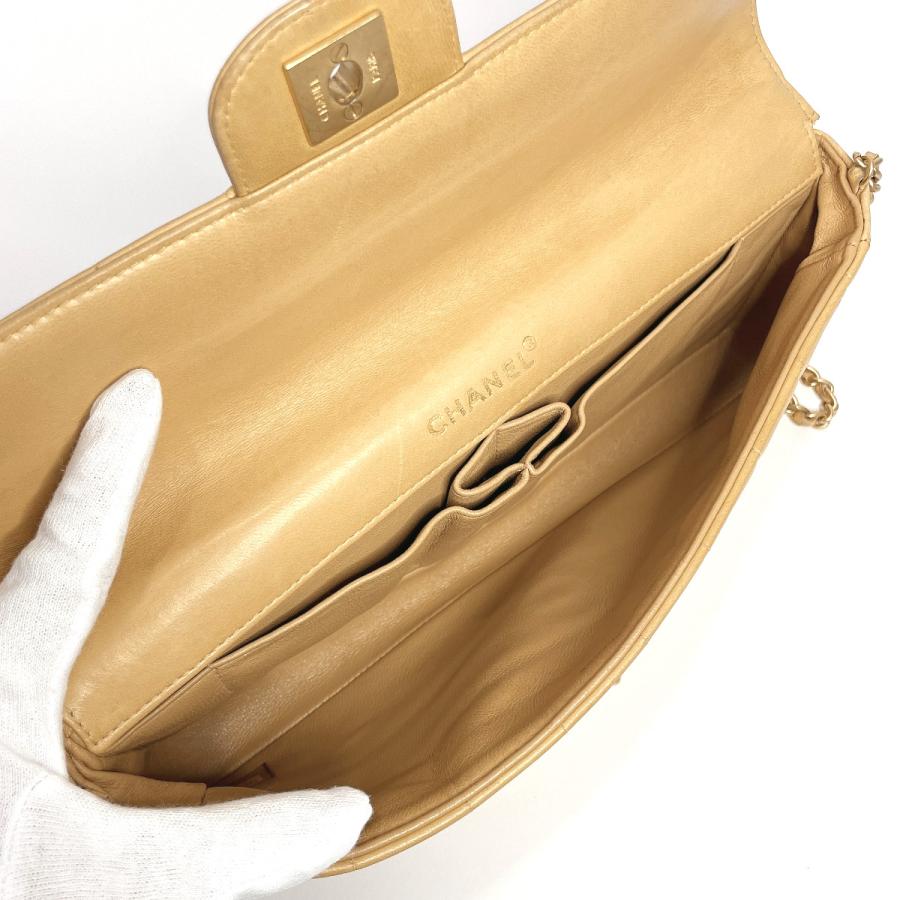 CHANEL（シャネル） ショルダーバッグ A15316 チョコバー ラムスキン