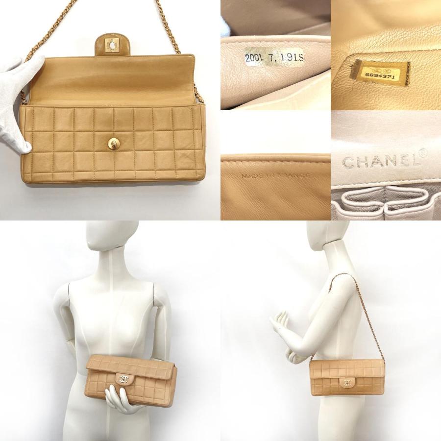 CHANEL（シャネル） ショルダーバッグ A15316 チョコバー ラムスキン