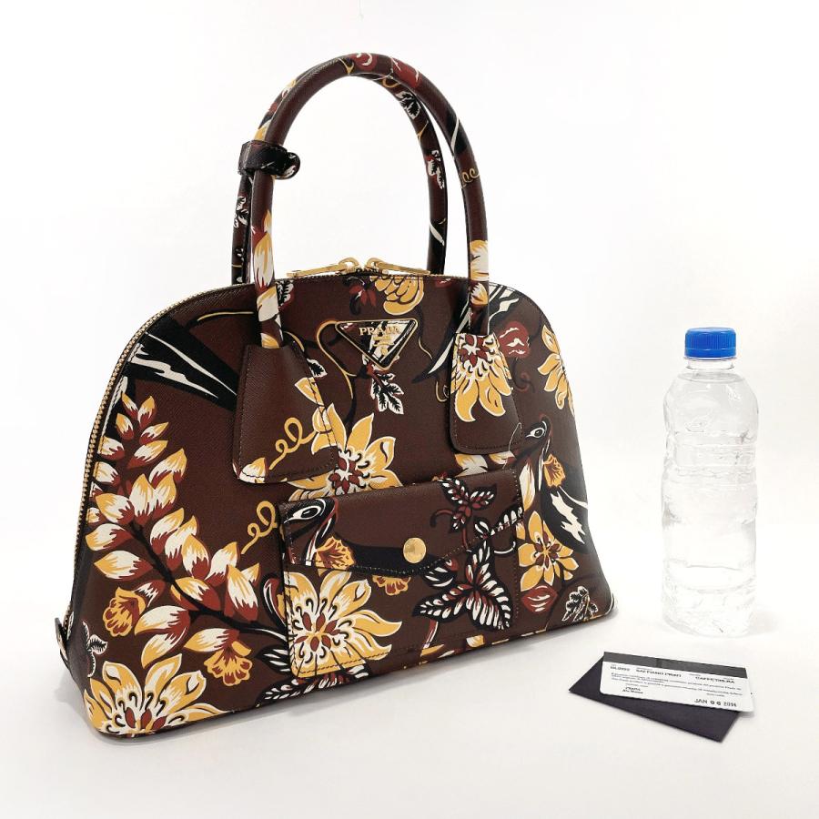 PRADA（プラダ） トートバッグ ハンドバッグ BL0892 フラワー