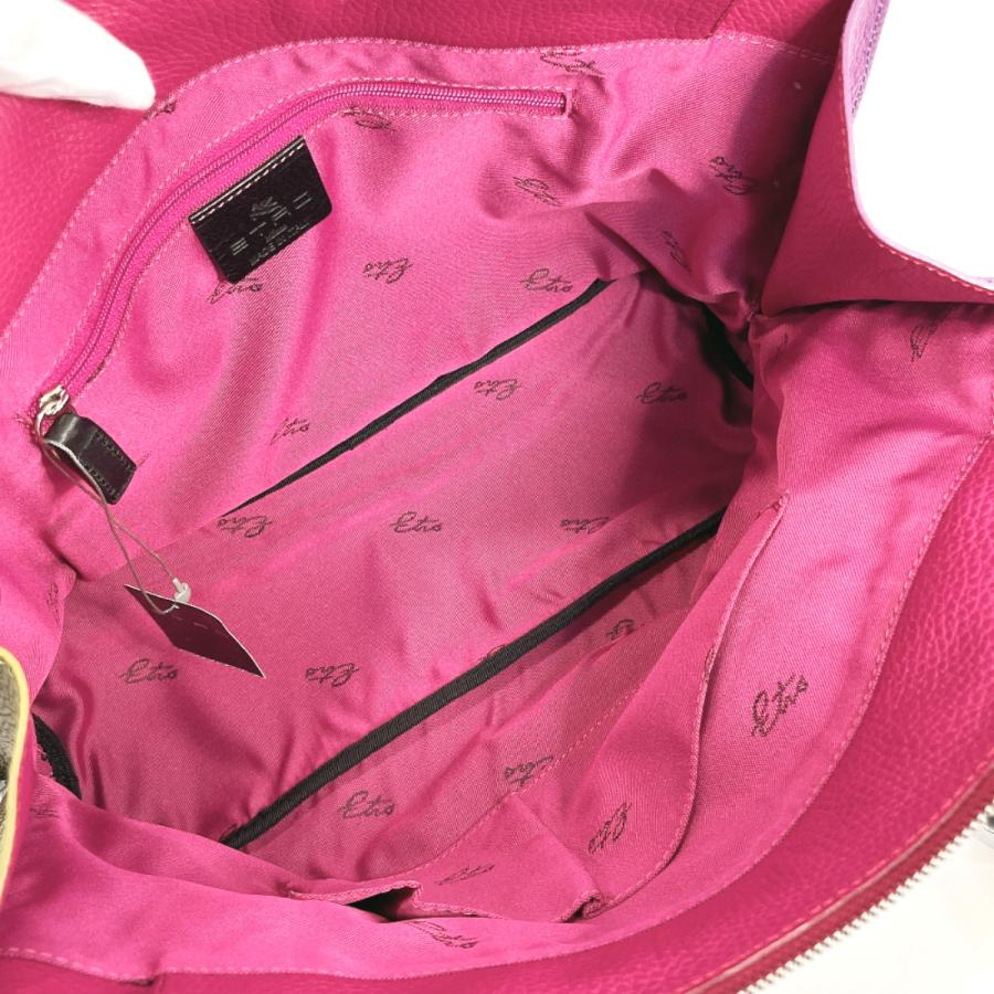 ETRO（エトロ） トートバッグ 1E888 2067 レザー ブラック バイカラー