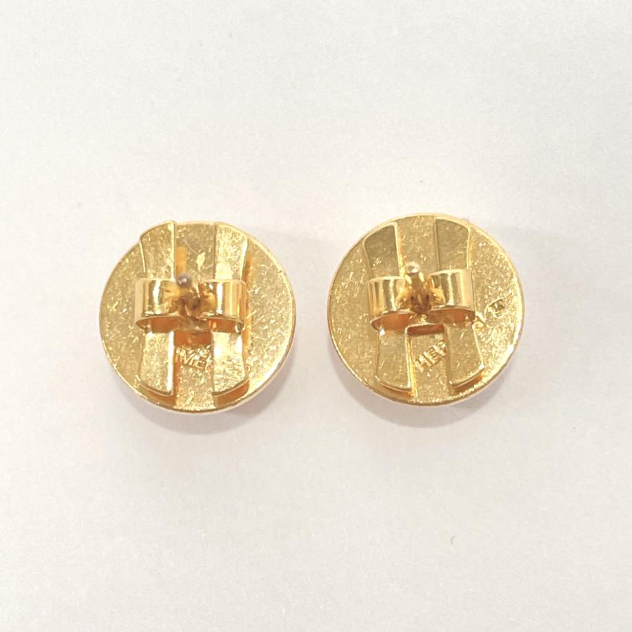 HERMES（エルメス） ピアス エクリプス メタル ピンク ジュエリー