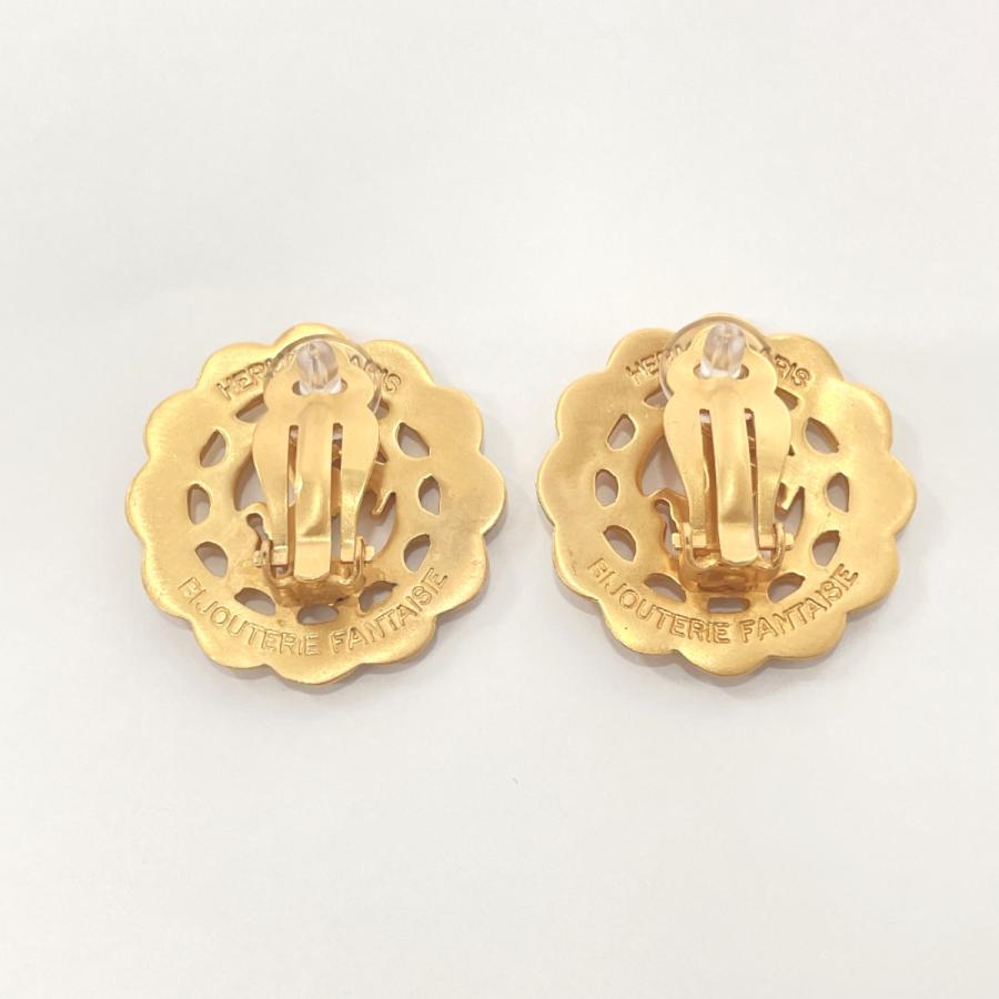 HERMES（エルメス） イヤリング 馬 BIJOUTERIE FANTAISIE メタル