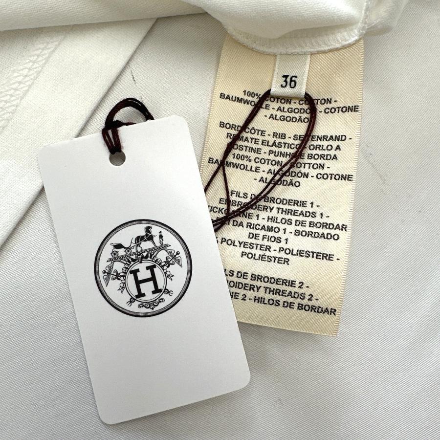 HERMES（エルメス） 未使用品 半袖Tシャツ 2H4614DU コットン