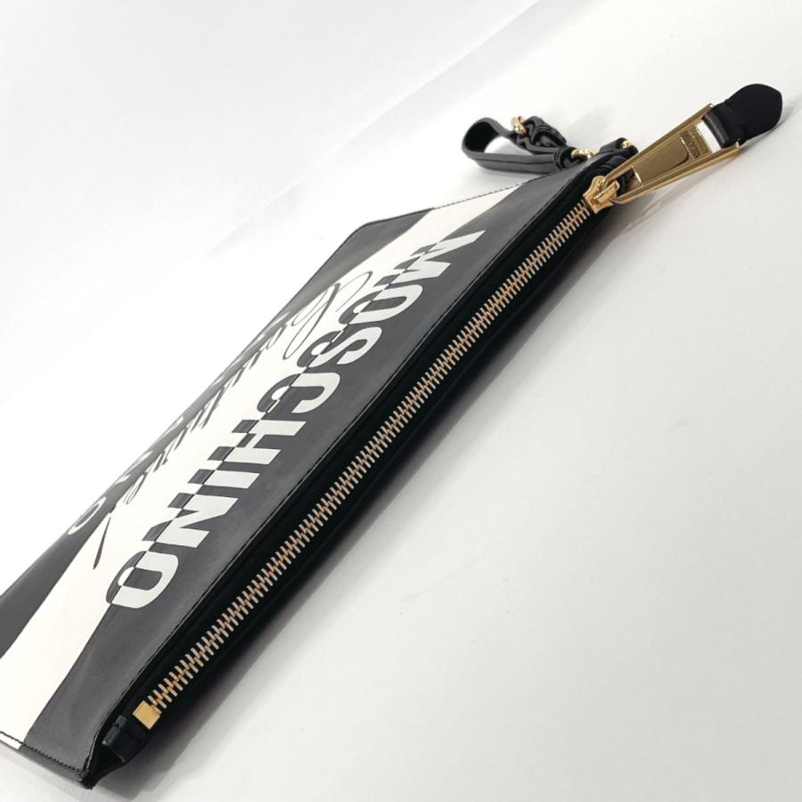 MOSCHINO（モスキーノ） クラッチバッグ クチュール レザー ブラック