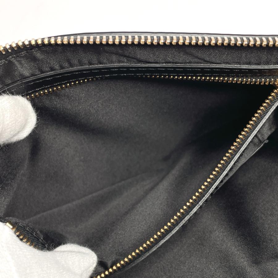 MOSCHINO（モスキーノ） クラッチバッグ クチュール レザー ブラック