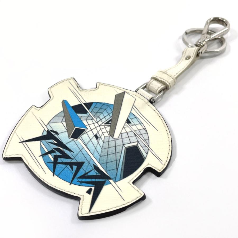 PRADA（プラダ） キーホルダー バッグチャーム 2TL296 サフィアーノ