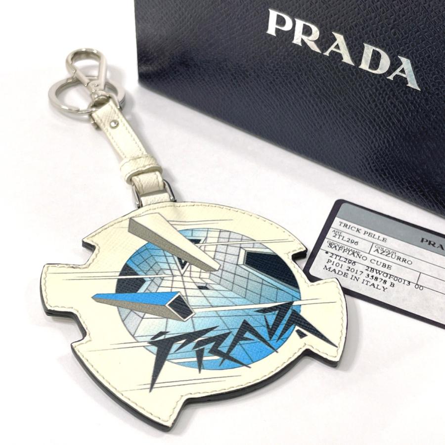 PRADA（プラダ） キーホルダー バッグチャーム 2TL296 サフィアーノ