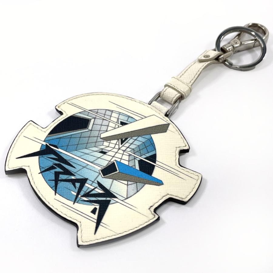 PRADA（プラダ） キーホルダー バッグチャーム 2TL296 サフィアーノ