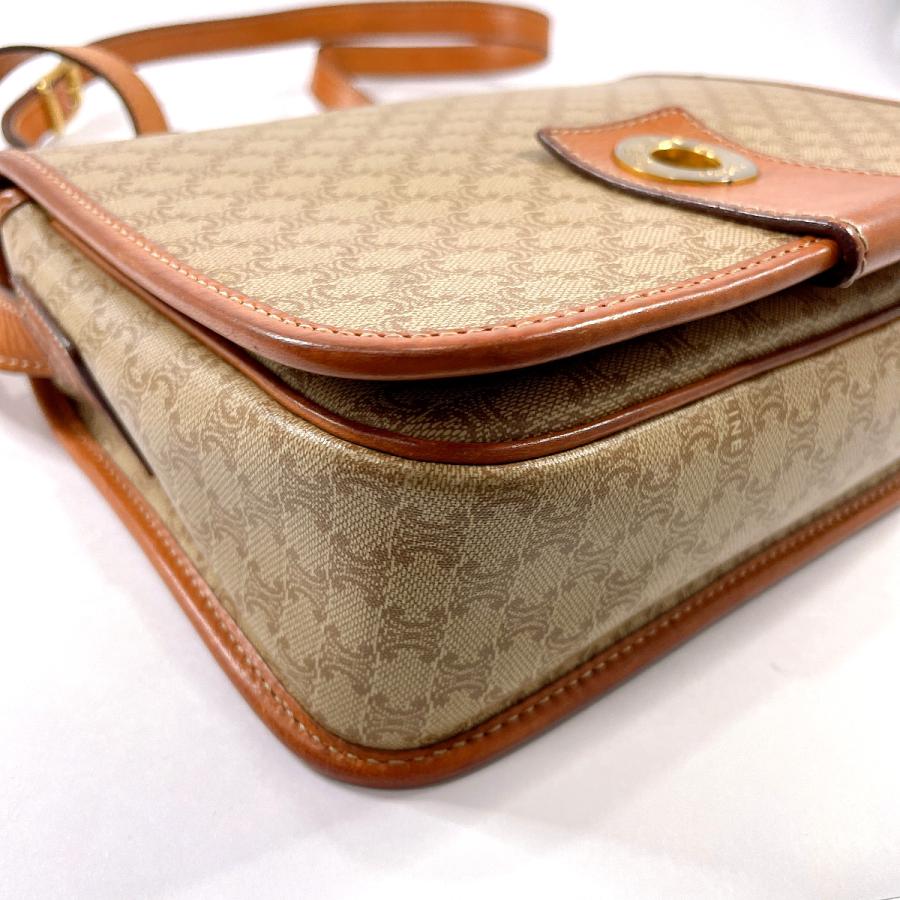 CELINE（セリーヌ） ショルダーバッグ 斜め掛け可能 マカダム PVC