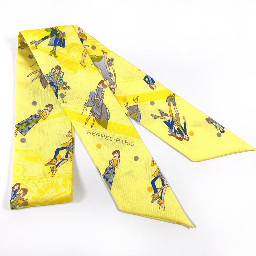 HERMES（エルメス） スカーフ 細めスカーフ エクリプスパリジェンヌ