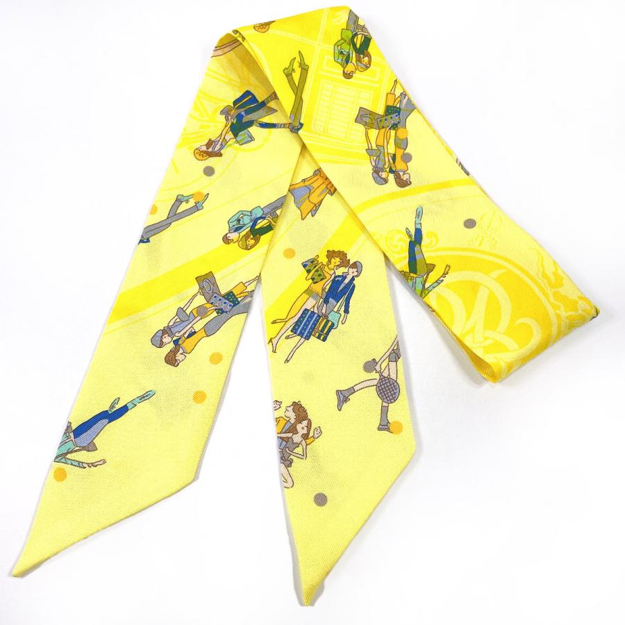 HERMES（エルメス） スカーフ 細めスカーフ エクリプスパリジェンヌ