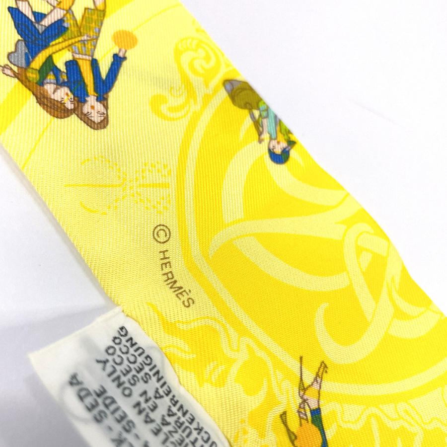 HERMES（エルメス） スカーフ 細めスカーフ エクリプスパリジェンヌ