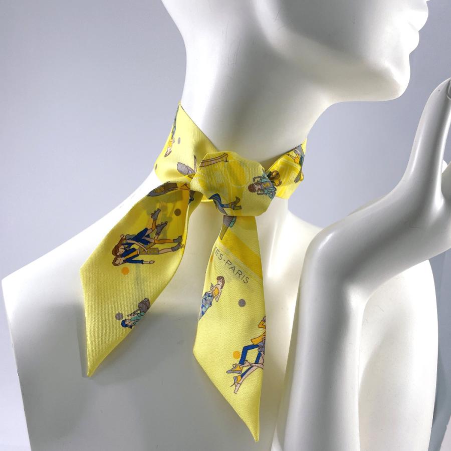 HERMES（エルメス） スカーフ 細めスカーフ エクリプスパリジェンヌ