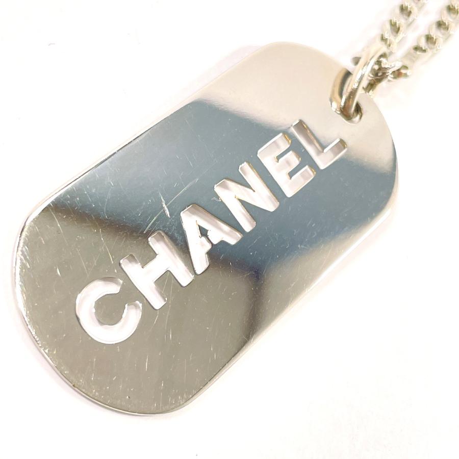 CHANEL（シャネル） チャーム キーホルダー ドッグタグ ロゴプレート