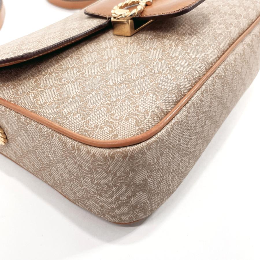 CELINE（セリーヌ） ショルダーバッグ 斜め掛け可能 マカダム PVC
