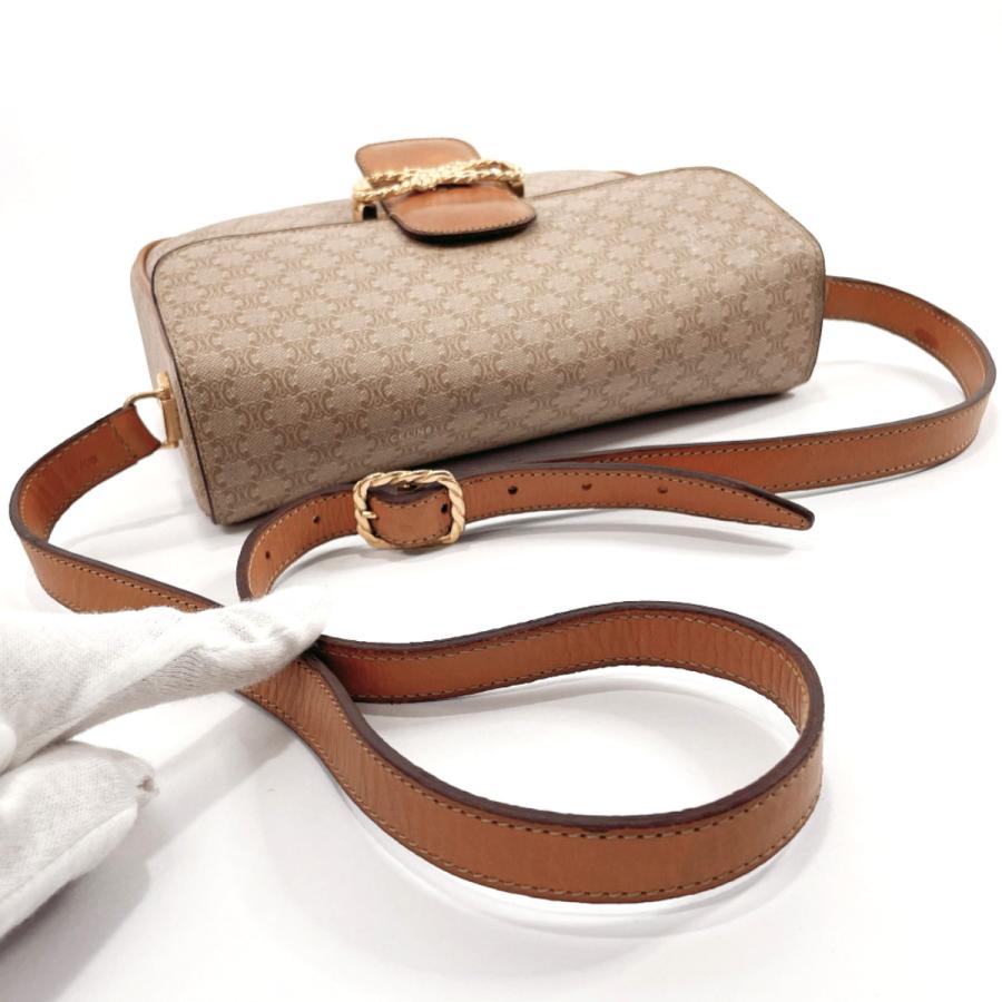 CELINE（セリーヌ） ショルダーバッグ 斜め掛け可能 マカダム PVC
