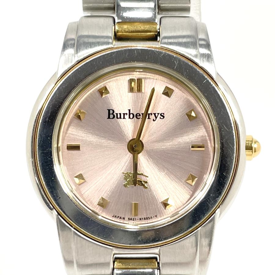 ★超美品！バーバリー 5421-H11399 ピンクレディース腕時計　動作良好 BURBERRY（バーバリー） 腕時計 5421-H11399 Y ステンレススチール