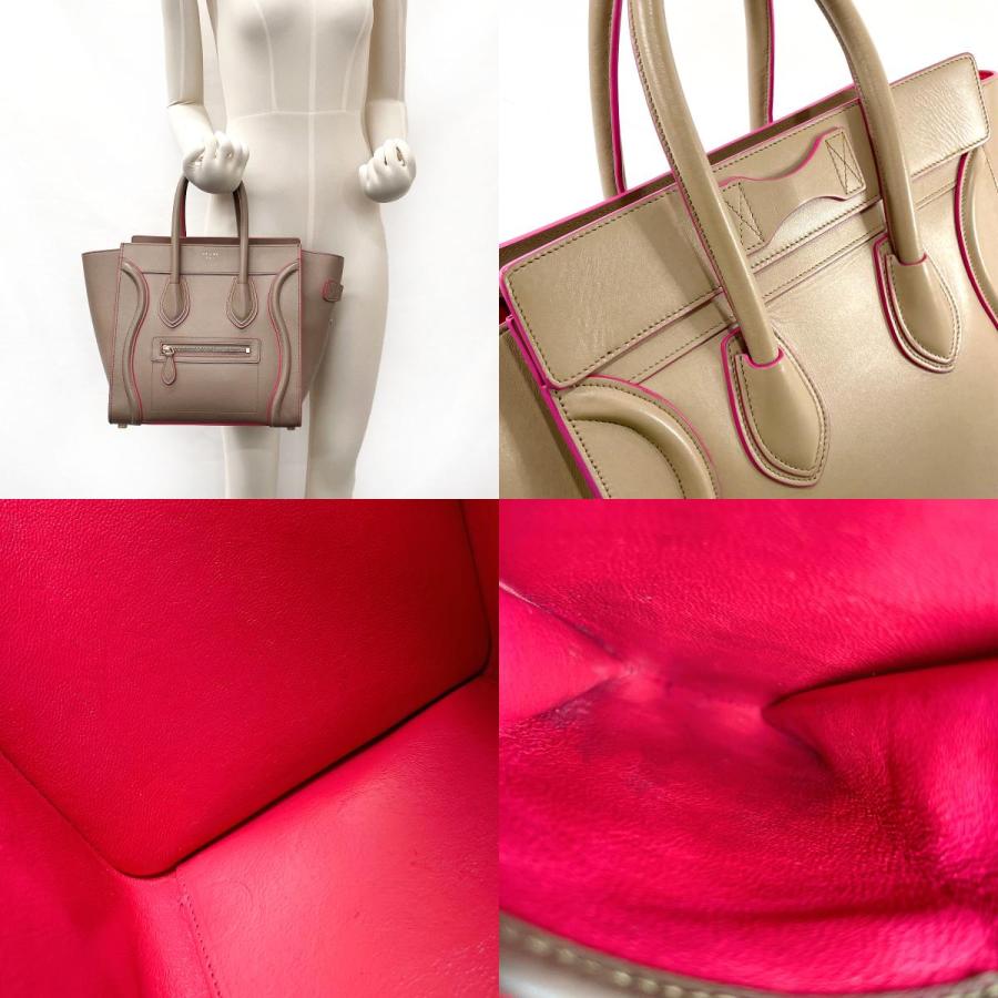 CELINE（セリーヌ） ハンドバッグ 167793 ラゲージ マイクロショッパー