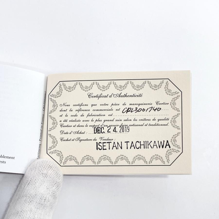 Cartier（カルティエ） 二つ折り財布 CRL3001740 ガーランド ドゥ