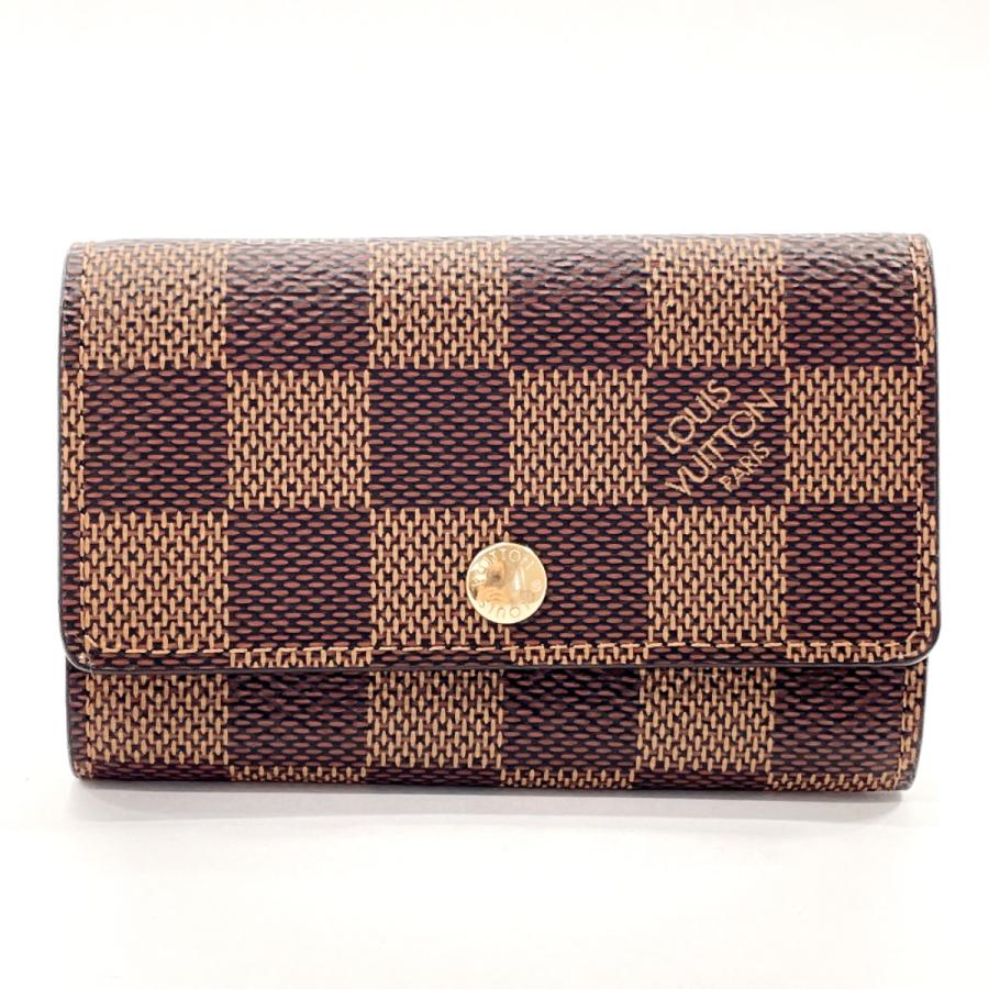 ルイヴィトン N62630 キーケース ブラウン  LOUIS VUITTON ミュルティクレ6 ダミエ LOUIS VUITTON（ルイ・ヴィトン） キーケース N62630 ミュルティクレ 6
