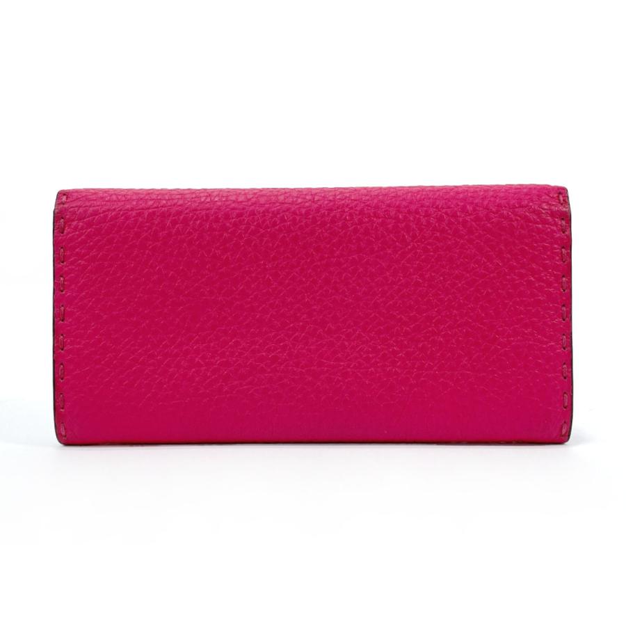 FENDI セレリア フラップ ピンクレッド longウォレット 【公式通販】