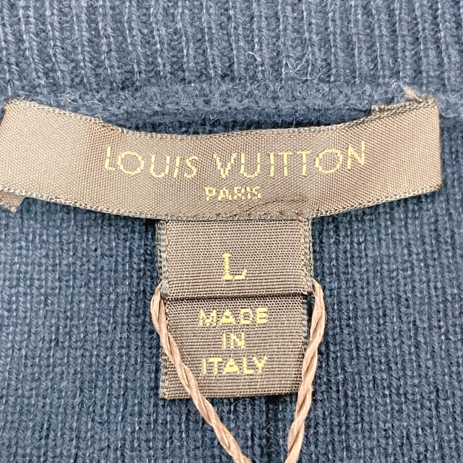 LOUIS VUITTON ルイヴィトン ニット ノースリーブ チャームデザイン 