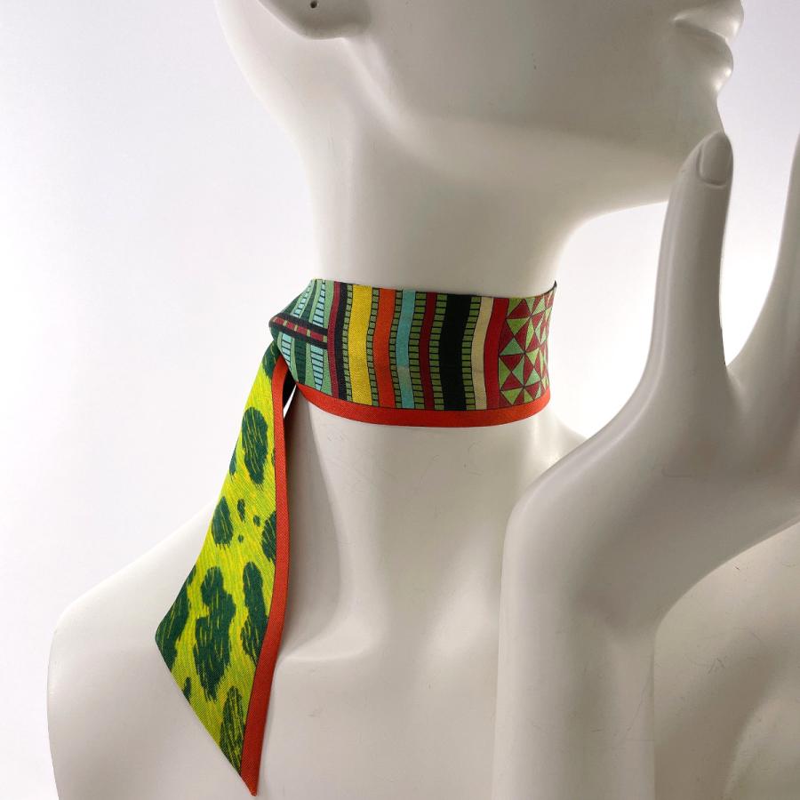 HERMES（エルメス） ツイリー 細めスカーフ Pelages et Camouflage 