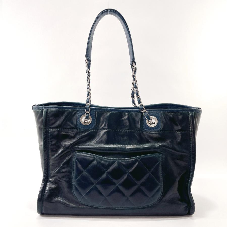 CHANEL（シャネル） トートバッグ A93257 ドーヴィル チェーントート