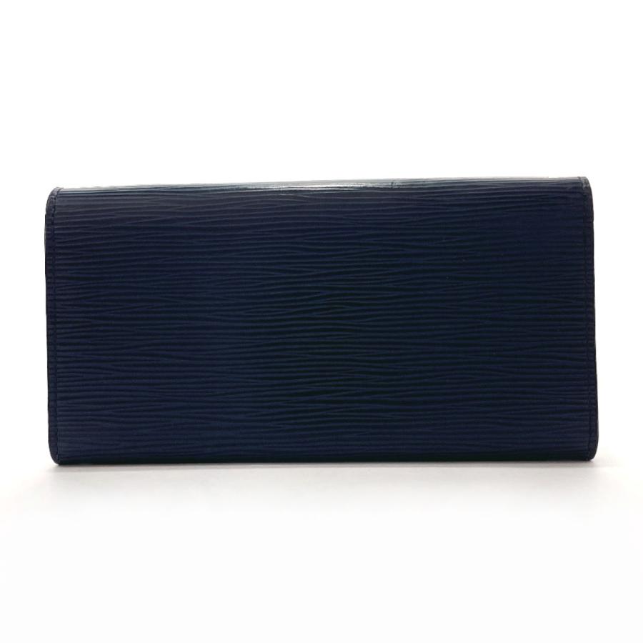 ルイヴィトン ポルトフォイユ・エミリー アンディゴブルー エピ M60854 長財布 ABランク 中古 LOUIS VUITTON（ルイ・ヴィトン） 長財布 M60854 ポルトフォイユ
