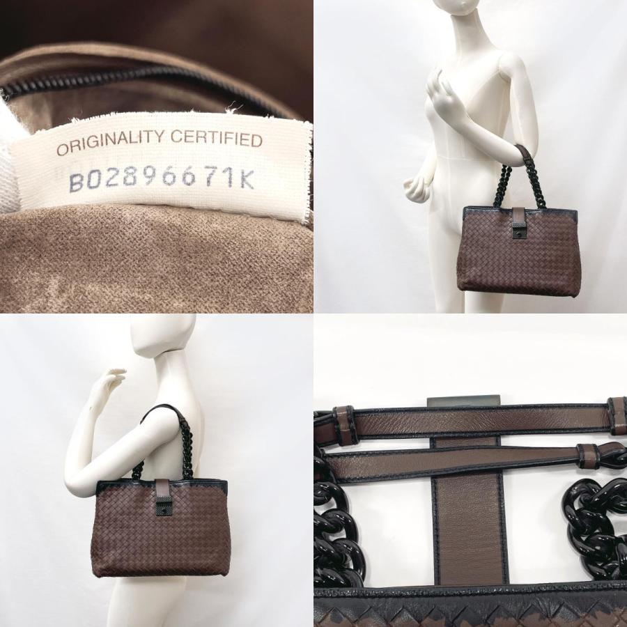 ボッテガヴェネタ BOTTEGAVENETA トートバッグ イントレチャート