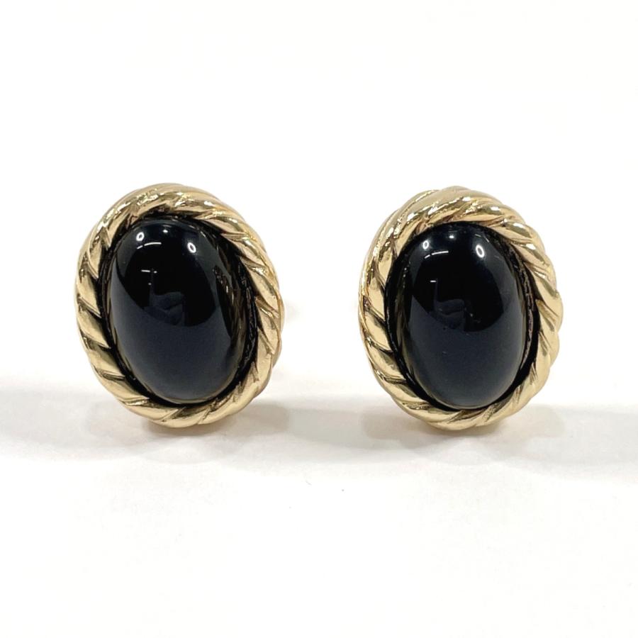 Christian Dior / イヤリング/ゴールド/ブラック/レディース クリスチャンディオール Christian Dior イヤリング ヴィンテージ