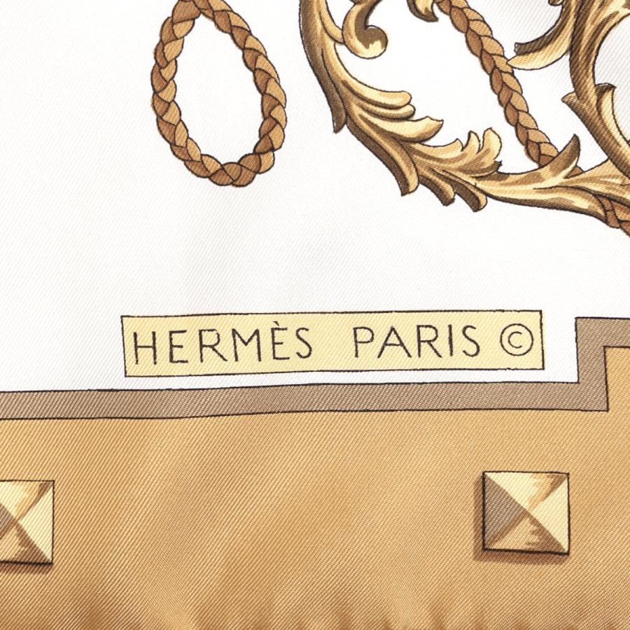 HERMES（エルメス） スカーフ 大判スカーフ カレ 90 鍵 LE CLES シルク