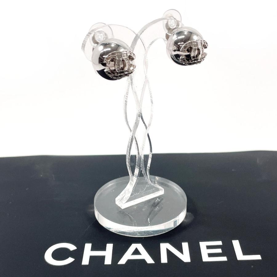 CHANEL（シャネル） イヤリング ココマーク メタル シルバー 00