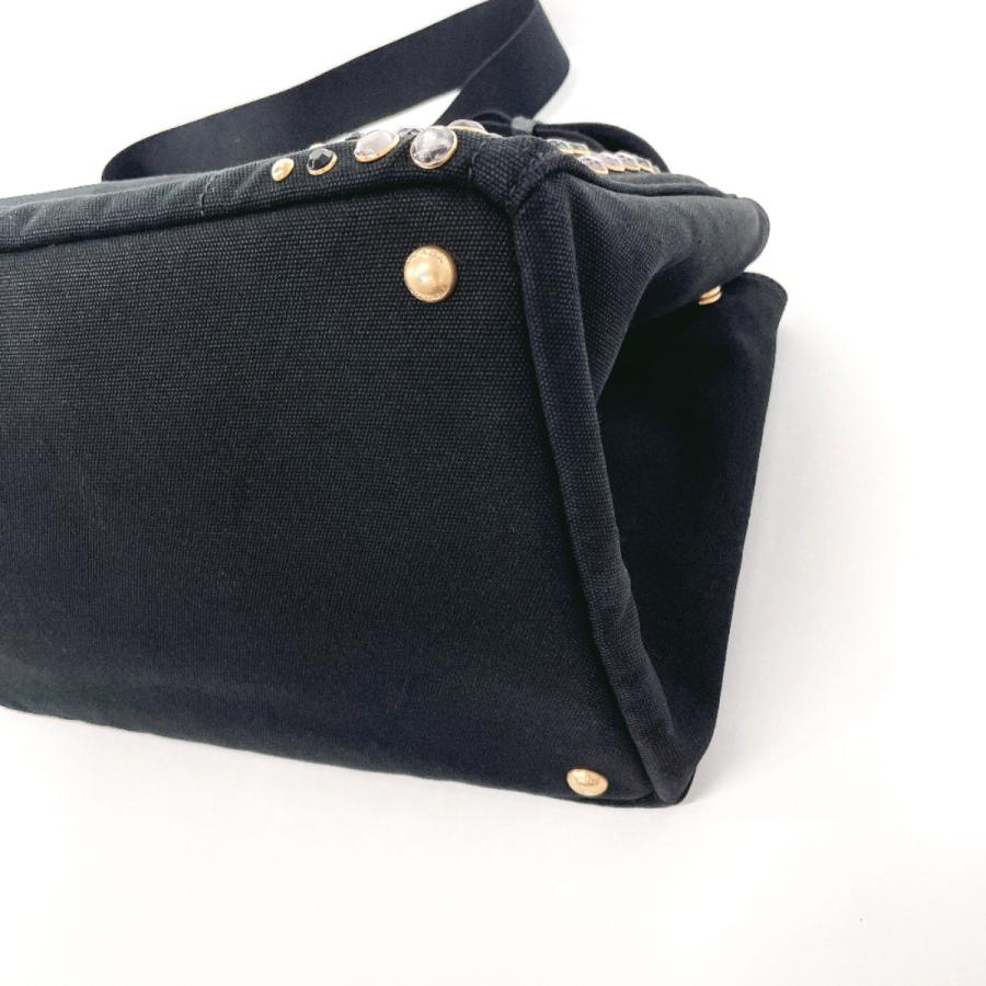 PRADA（プラダ） ハンドバッグ トートバッグ B26420 カナパ ビジュー