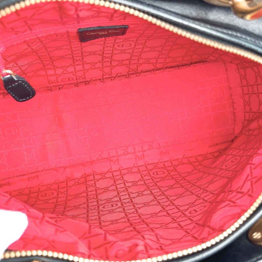 ディオール Dior ハンドバッグ レディディオール ラージ カナージュ