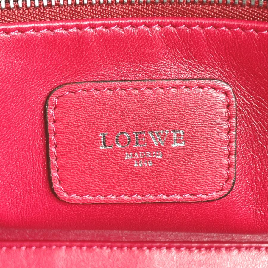 LOEWE（ロエベ） ハンドバッグ 35235A03 アマソナ 28 レザー ピンク 