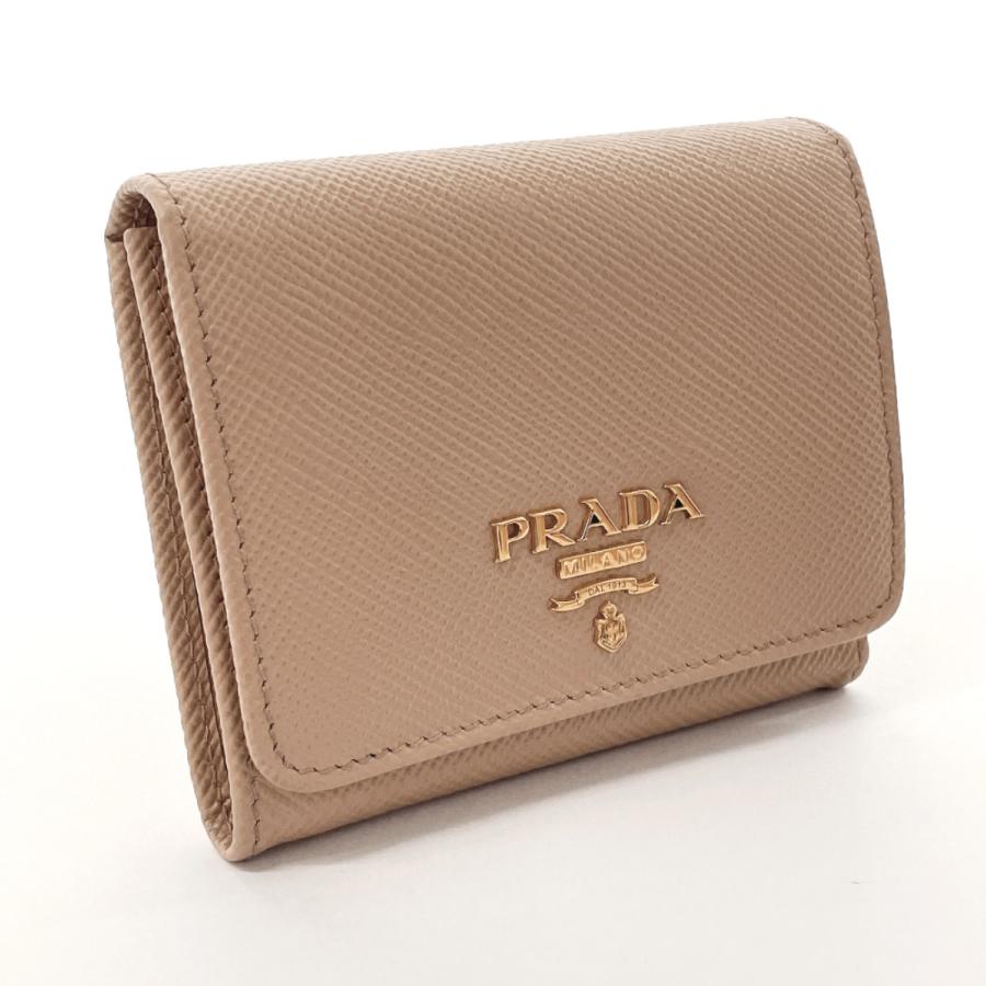 PRADA（プラダ） 三つ折り財布 コンパクト財布 折り畳み財布 IMH176