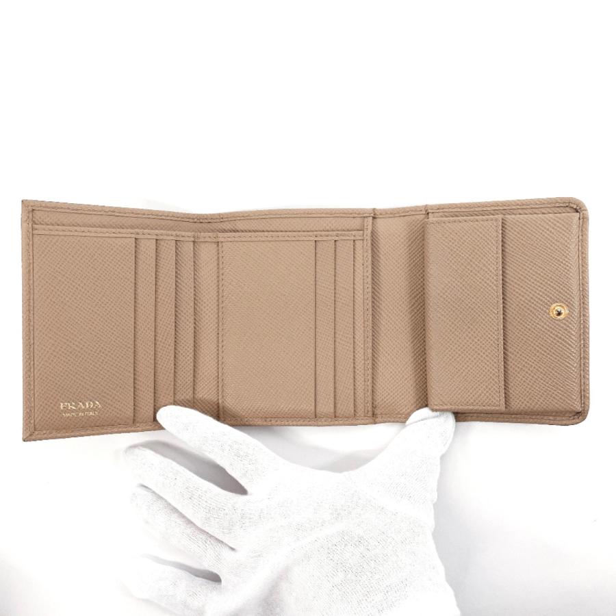 PRADA（プラダ） 三つ折り財布 コンパクト財布 折り畳み財布 IMH176