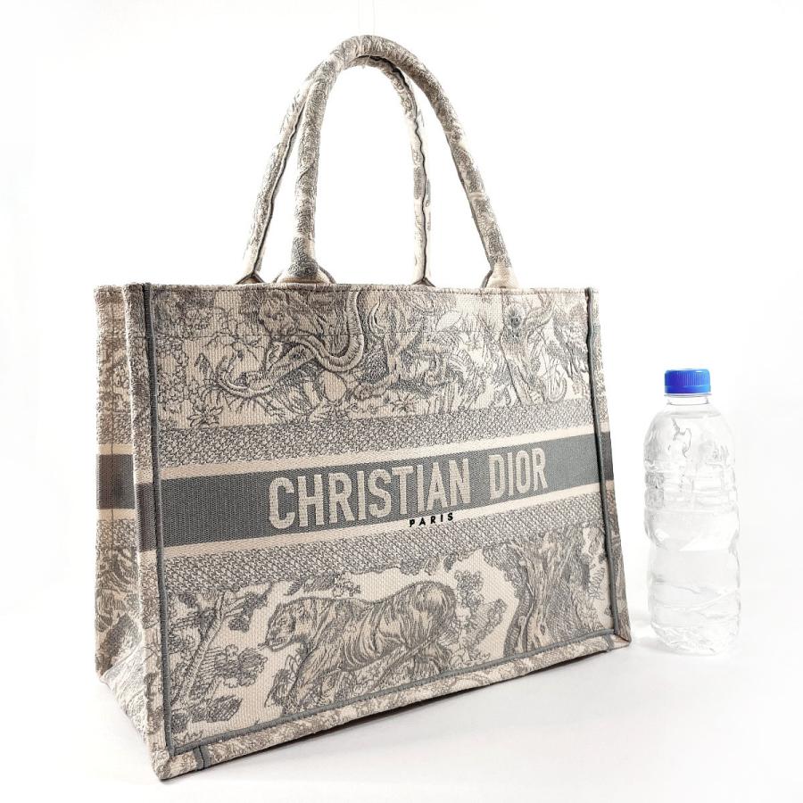 ディオール Dior ブックトート ミディアム トートバッグ トワル ドゥ