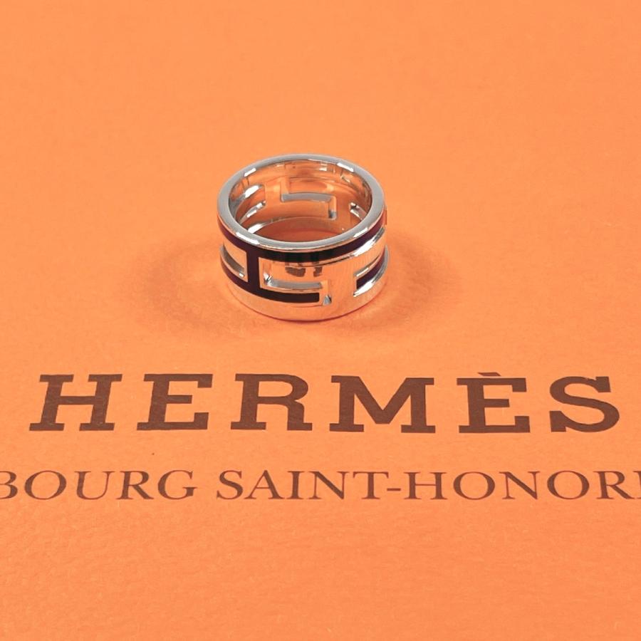 HERMES 7.5号 エルメス リング・指輪 ムーブアッシュ シルバー HERMES 7.5号 エルメス リング・指輪 ムーブアッシュ シルバー