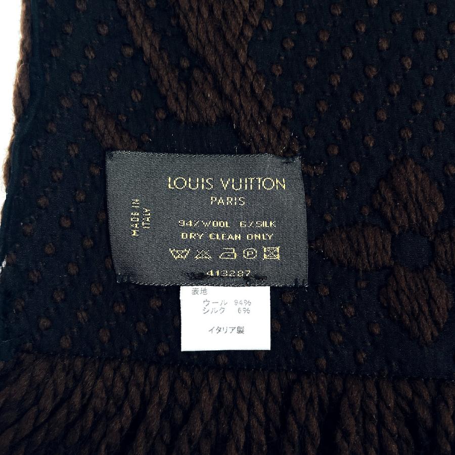 LOUIS VUITTON（ルイ・ヴィトン） マフラー 413287 エシャルプ ロゴ
