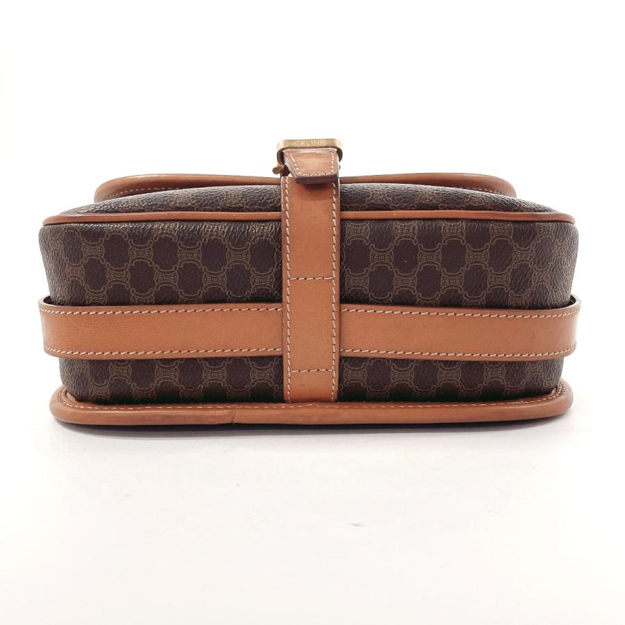 CELINE（セリーヌ） ショルダーバッグ マカダム PVC/レザー ブラウン